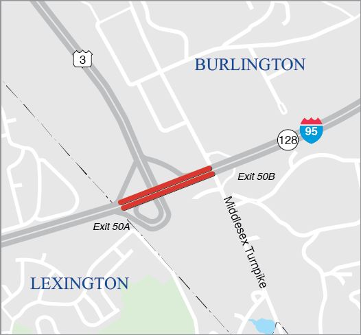 Burlington: Improvements at Interstate 95 (Route 128)/Route 3 Interchange Burlington: Improvements at Interstate 95 (Route 128)/Route 3 Interchange